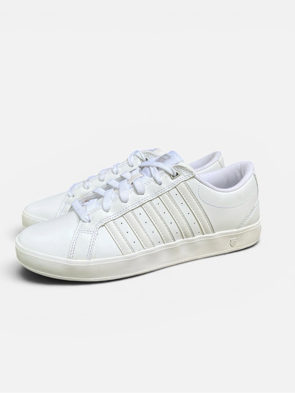 K-Swiss Gallen III Low Leather Sneaker in White Women’s Size 8 NEW